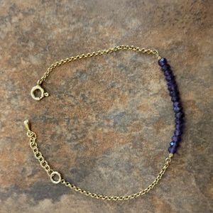 Amethyst bracelet